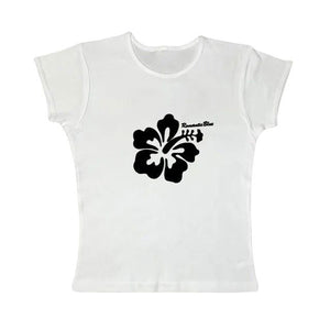 Coconut Girl Aesthetic Baby Tee