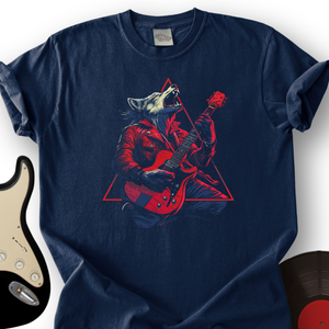 Fierce Wolf Guitar T-Shirt