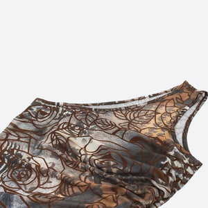 Floral One Shoulder Top