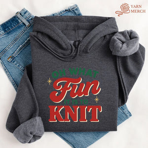 Fun It Is To Knit Hoodie