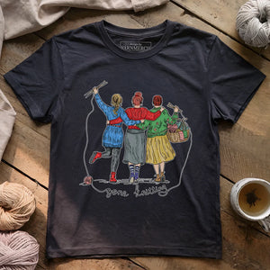 Girls Gone Knitting T-shirt