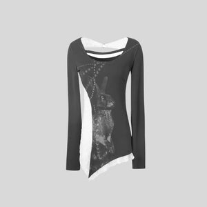 Grunge Patchwork Tee