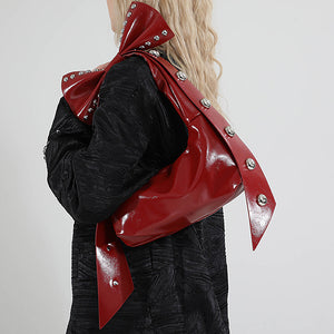 Gossip Goes Around Bow Shoulder Bag