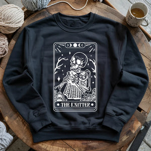 Knitter Tarot Card Sweatshirt