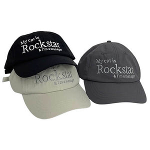 My Cat is Rockstar Cap