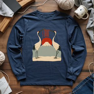 Knitting Sun Long Sleeve T-shirt