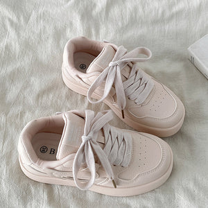 Self Made Skater Sneakers in Pink