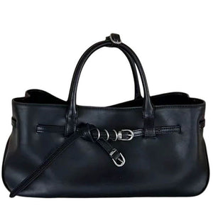 Avenue Montaigne Structured Belted Tote Bag