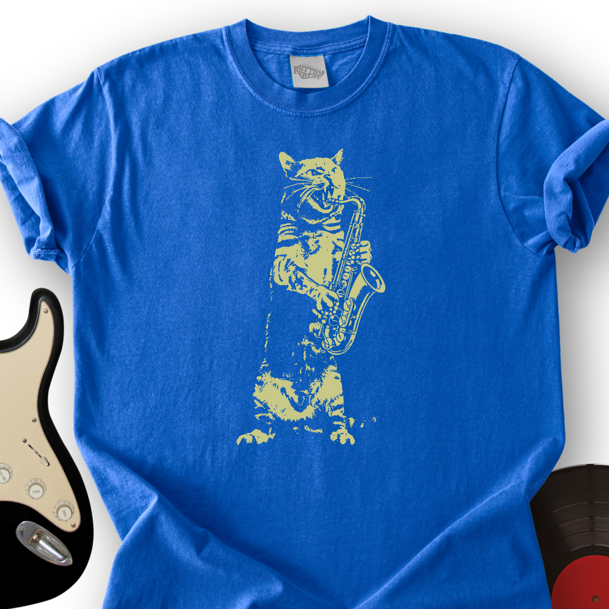 Cat Saxophone T-Shirt