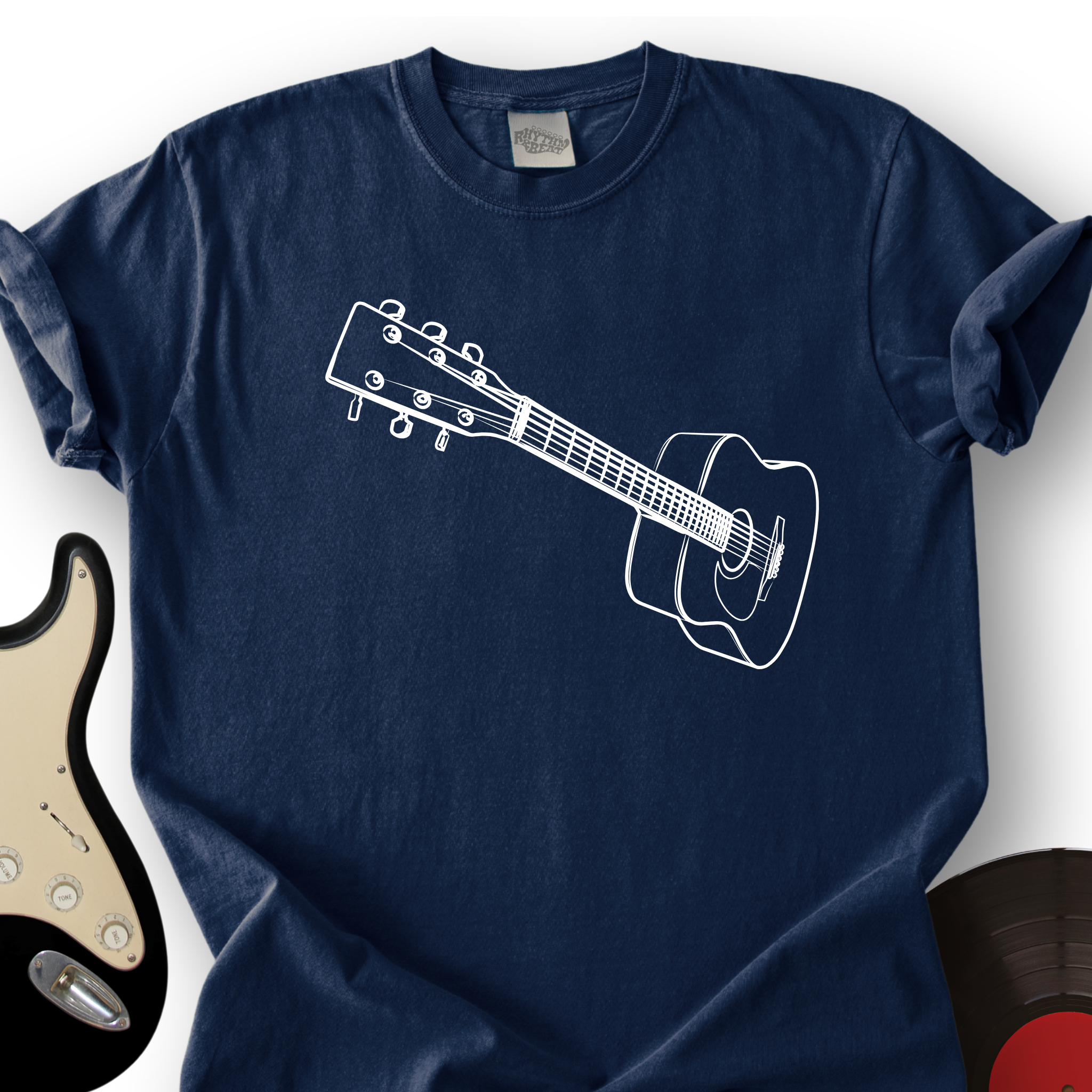 3D Guitar T-Shirt