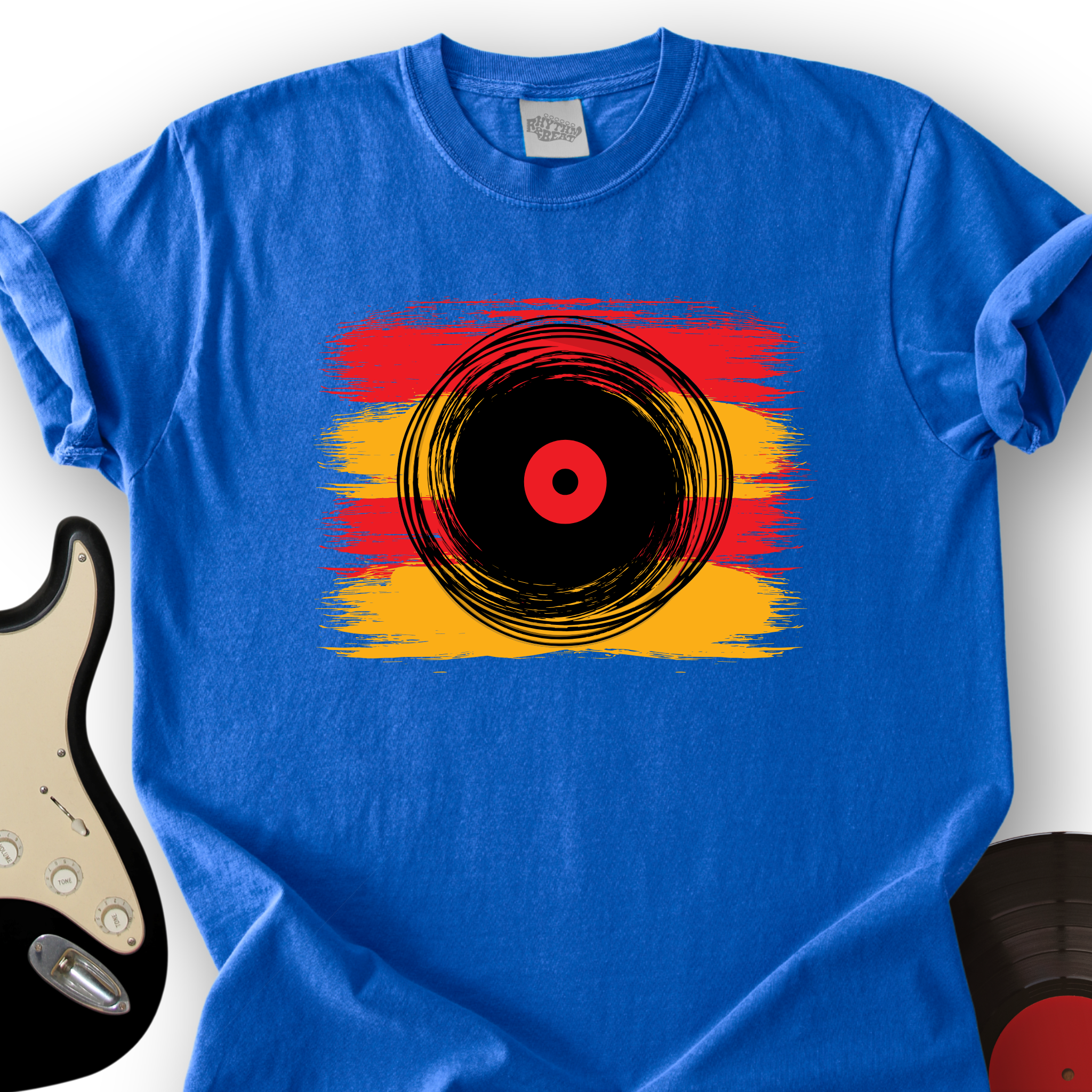 Cartoon Record T-Shirt