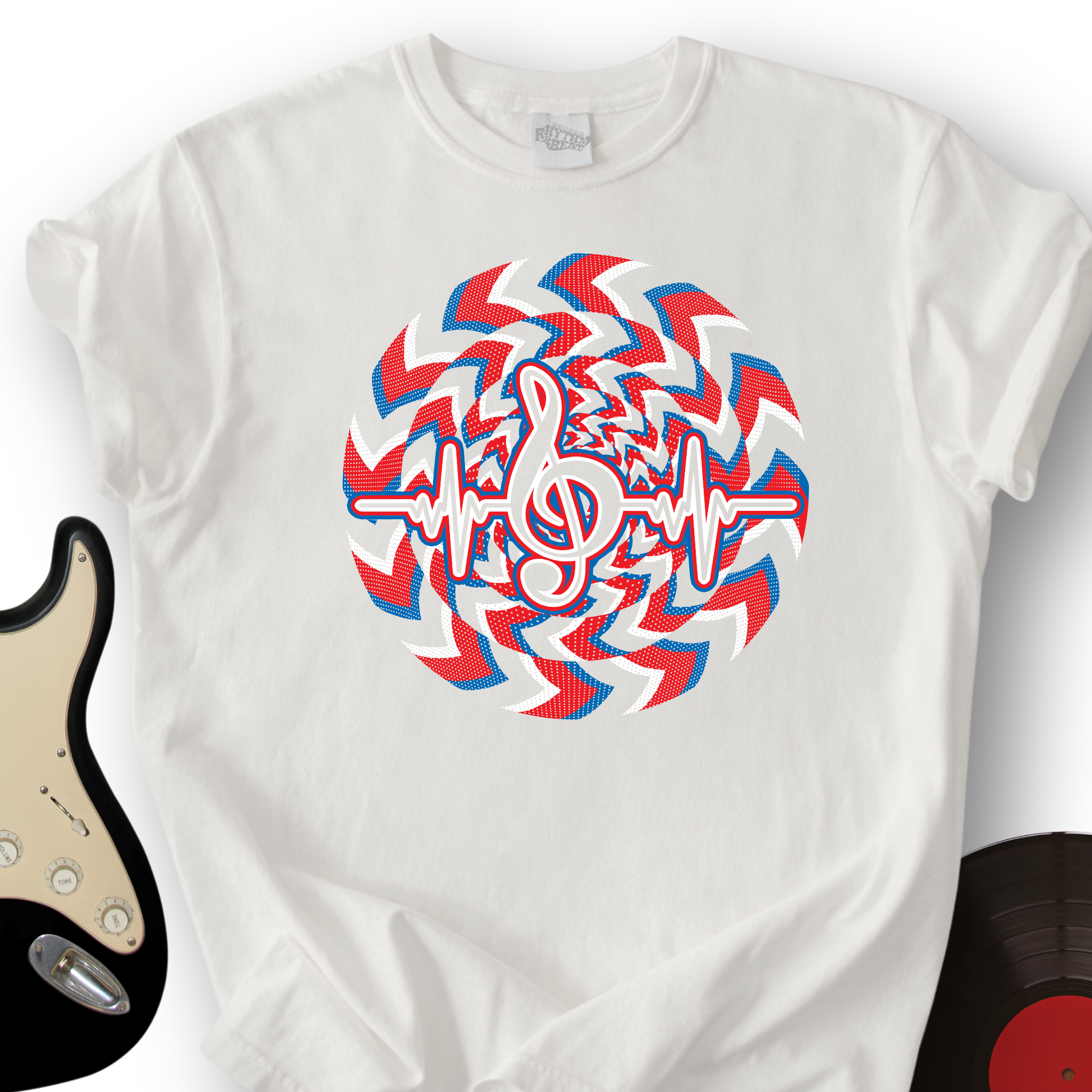 Heartbeat Music Note T-Shirt