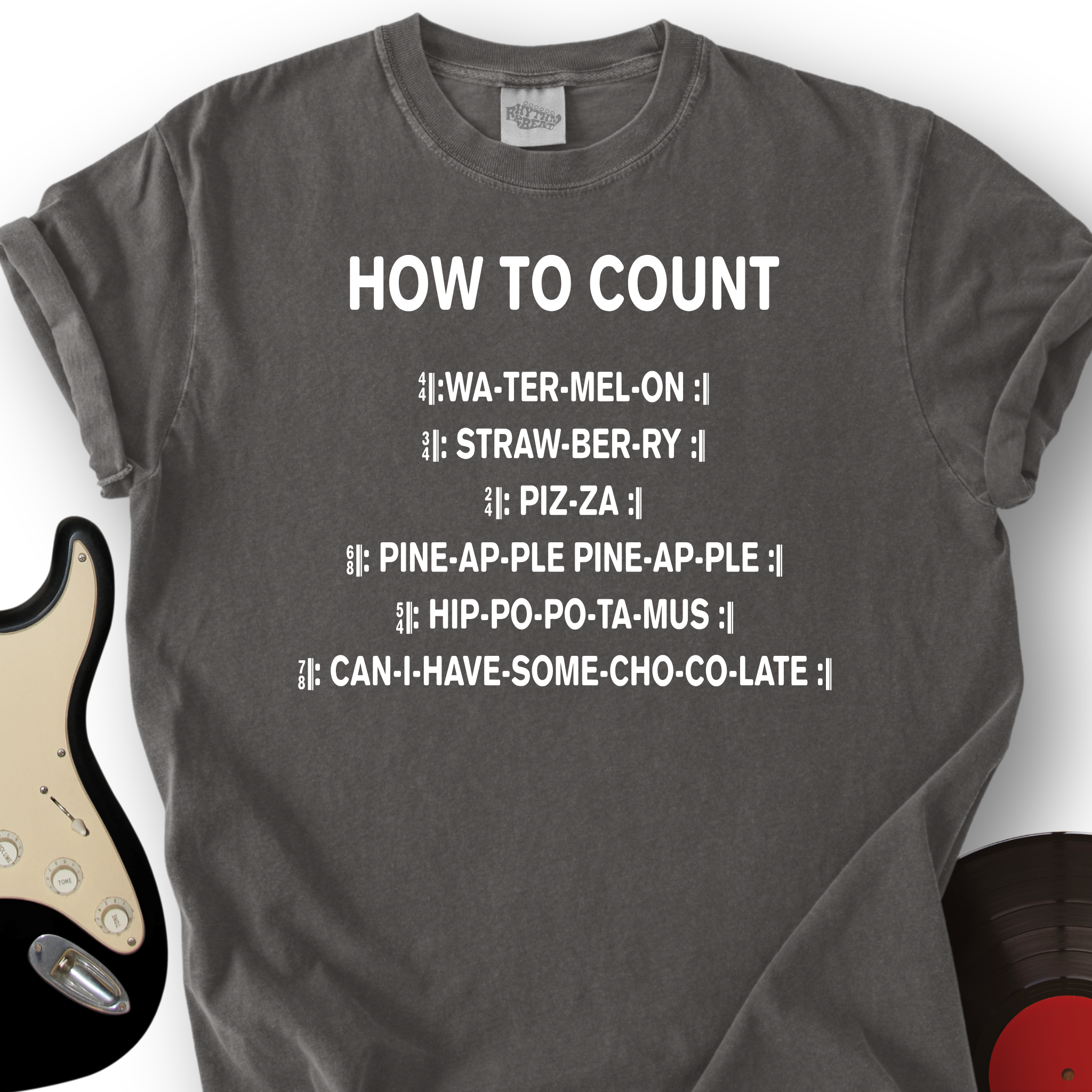 How To Count T-Shirt