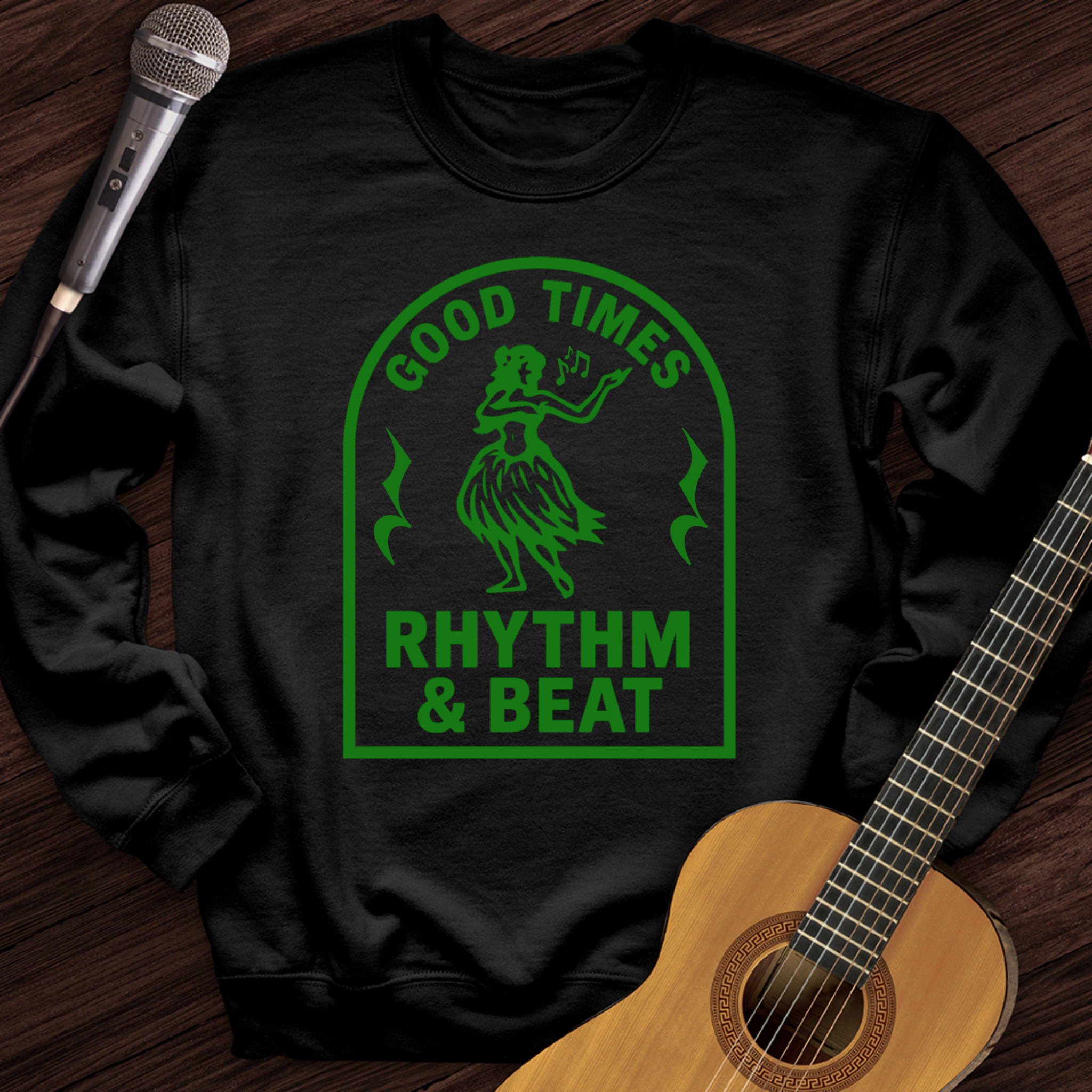 Good Times Rhythm & Beat Crewneck