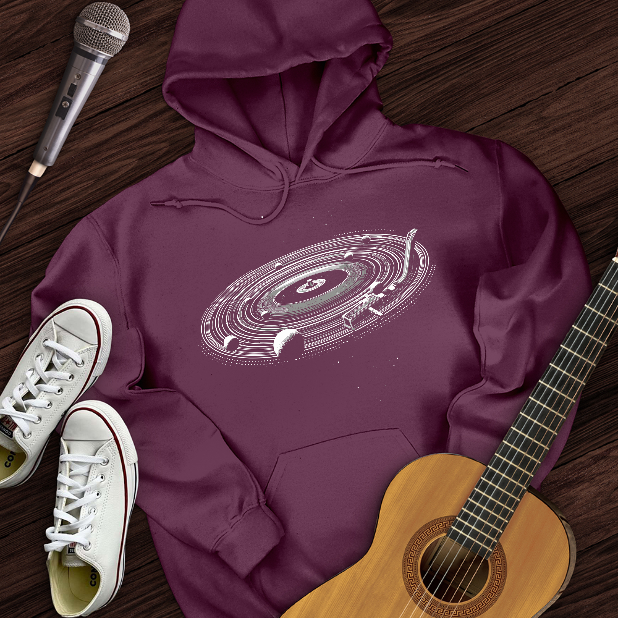 Galaxy Vinyl Hoodie