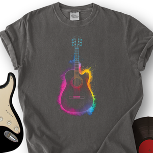 Colorburst Guitar T-Shirt