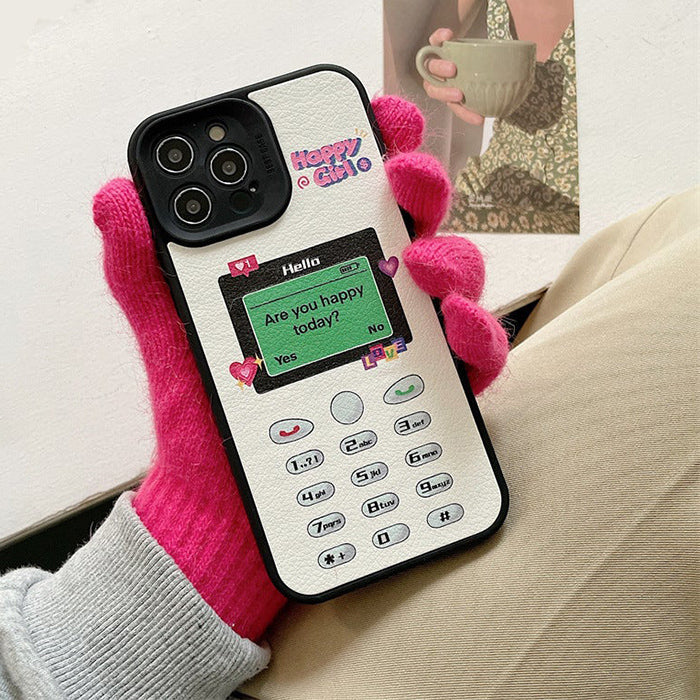 Are You Happy Today iPhone Case