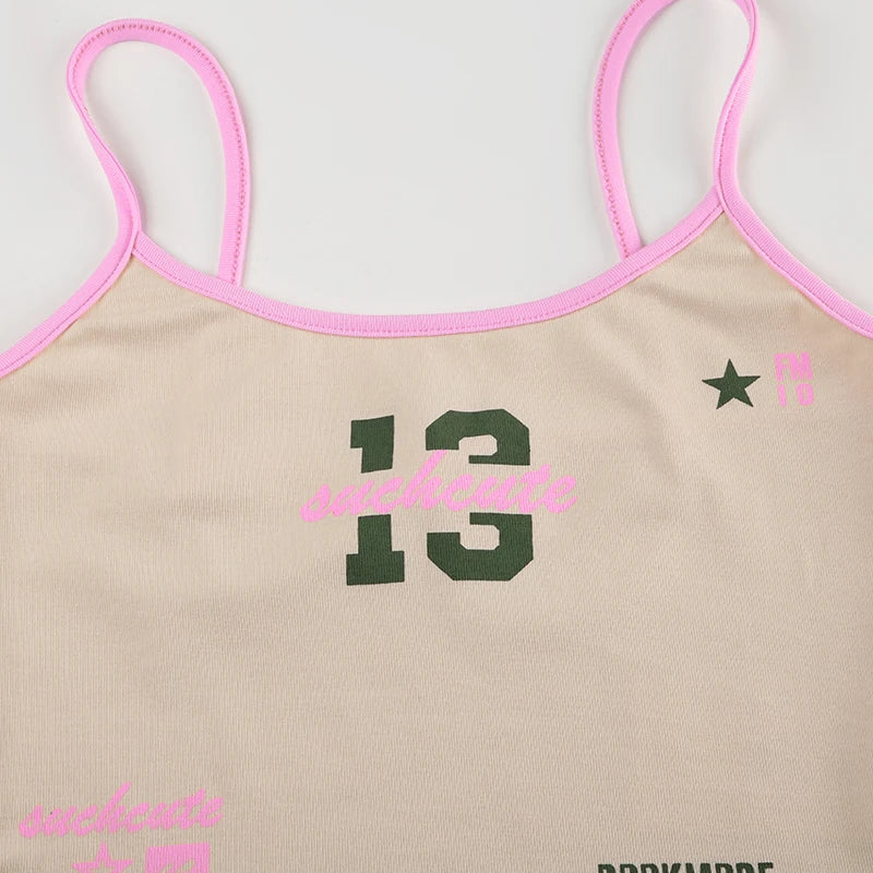 Barbiecore Tank & Skirt Two Piece Set