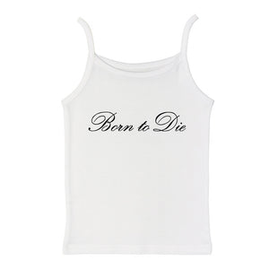 Born to Die Y2K Tank Top