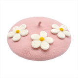 Daisy Crochet Beret
