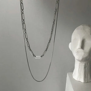 Double Chain Necklace
