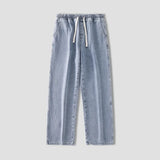 Drawstring Denim Pants