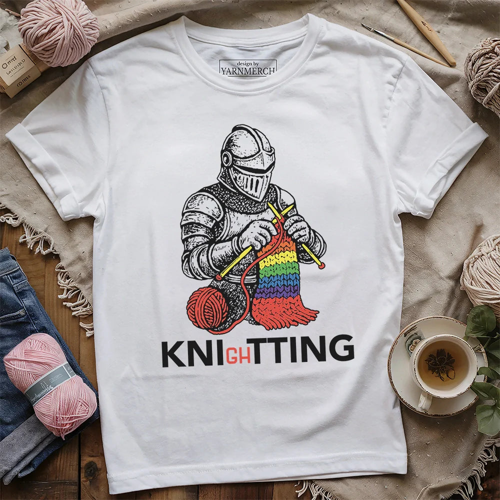 Knight Knitting T-shirt
