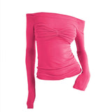 Parisian Ruched Long Sleeve Top