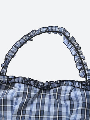Plaid Corset Top