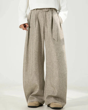 Pleated Wide Pants