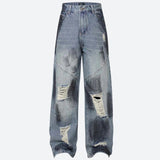 Ripped Denim Jeans