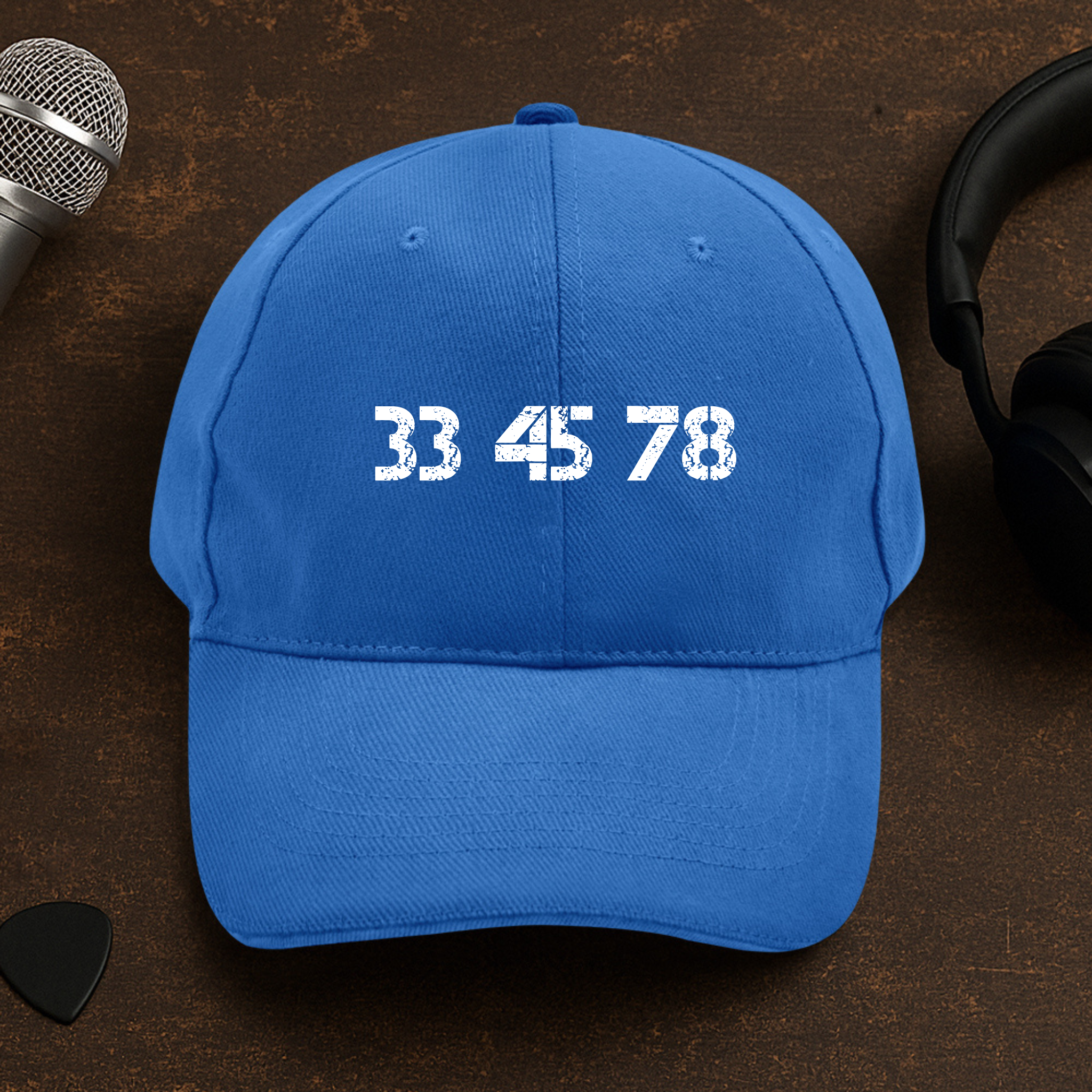 33-45-78 RPM Turntable Cap