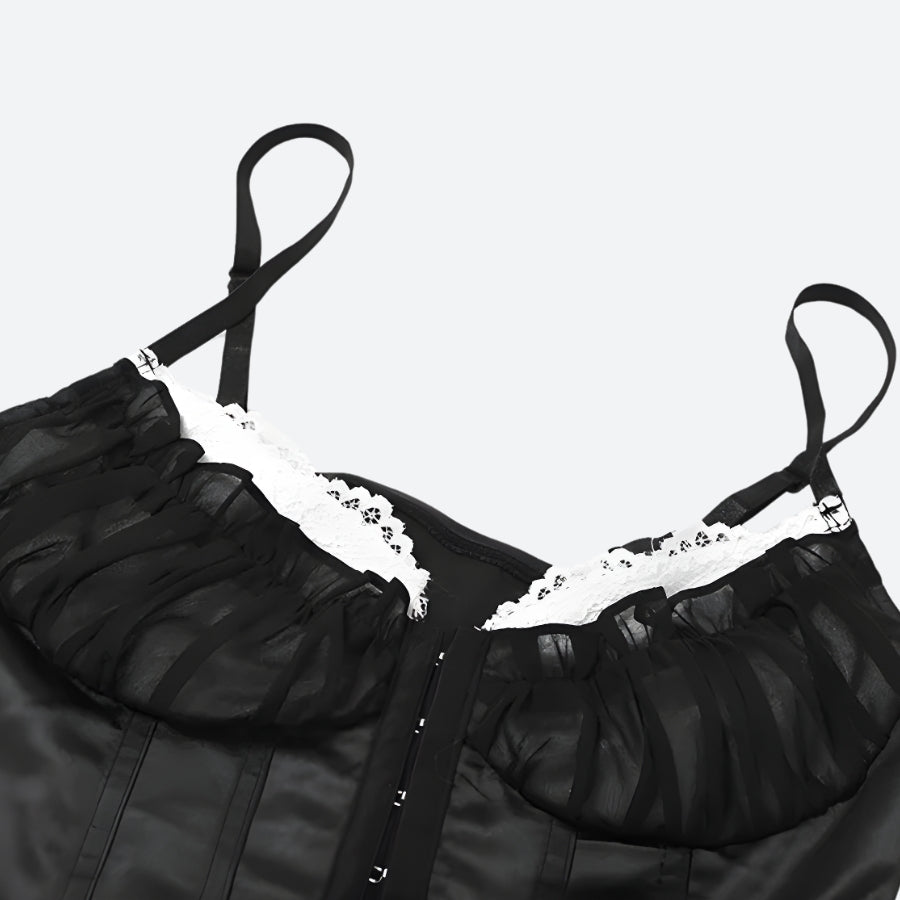 Satin Corset Top
