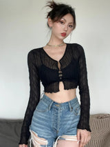 Sheer Crop Top