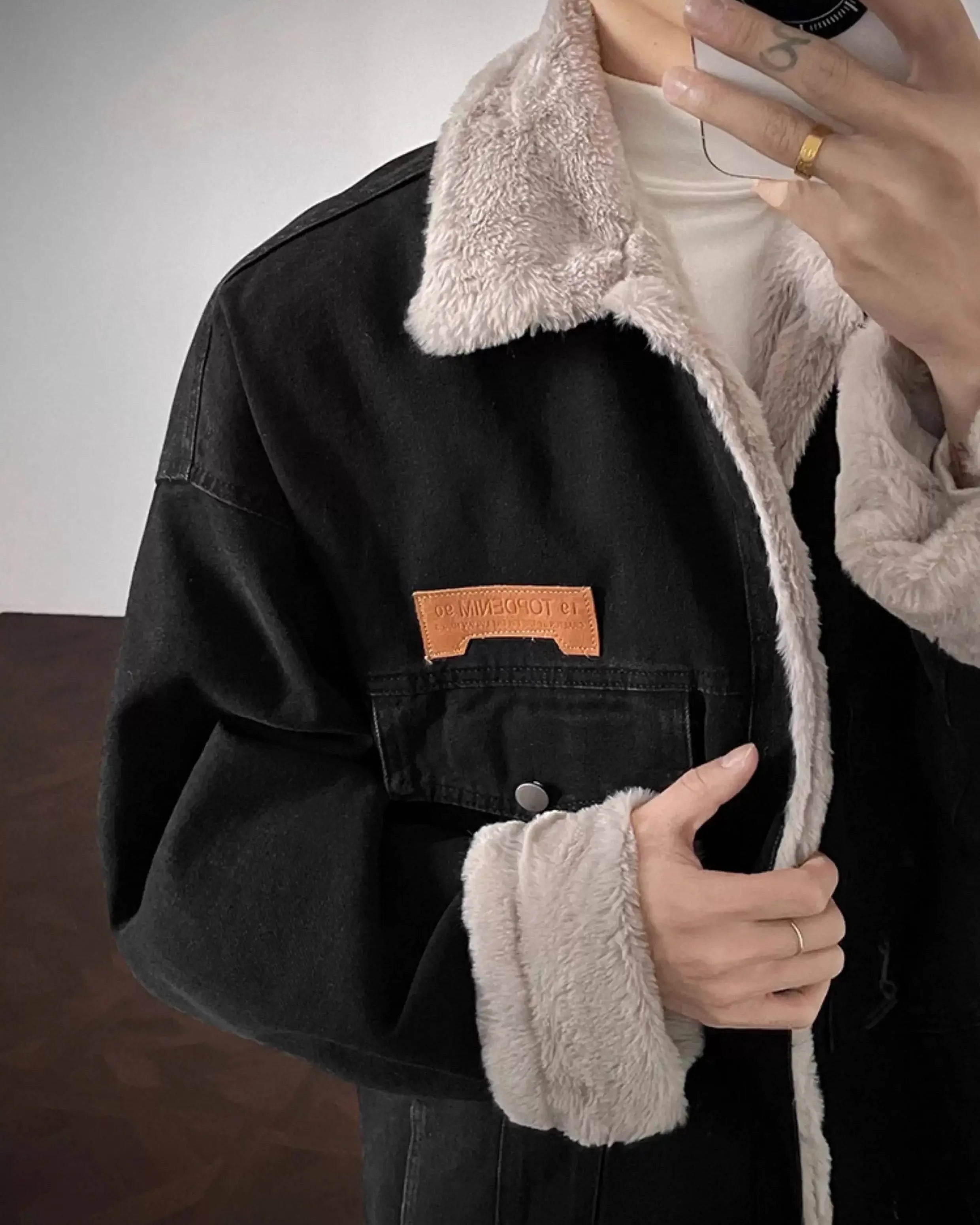 Sherpa Denim Jacket