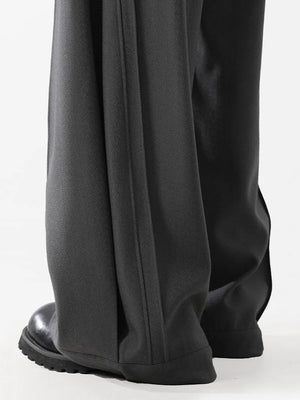 Tailored Pleated Wide Leg Pants