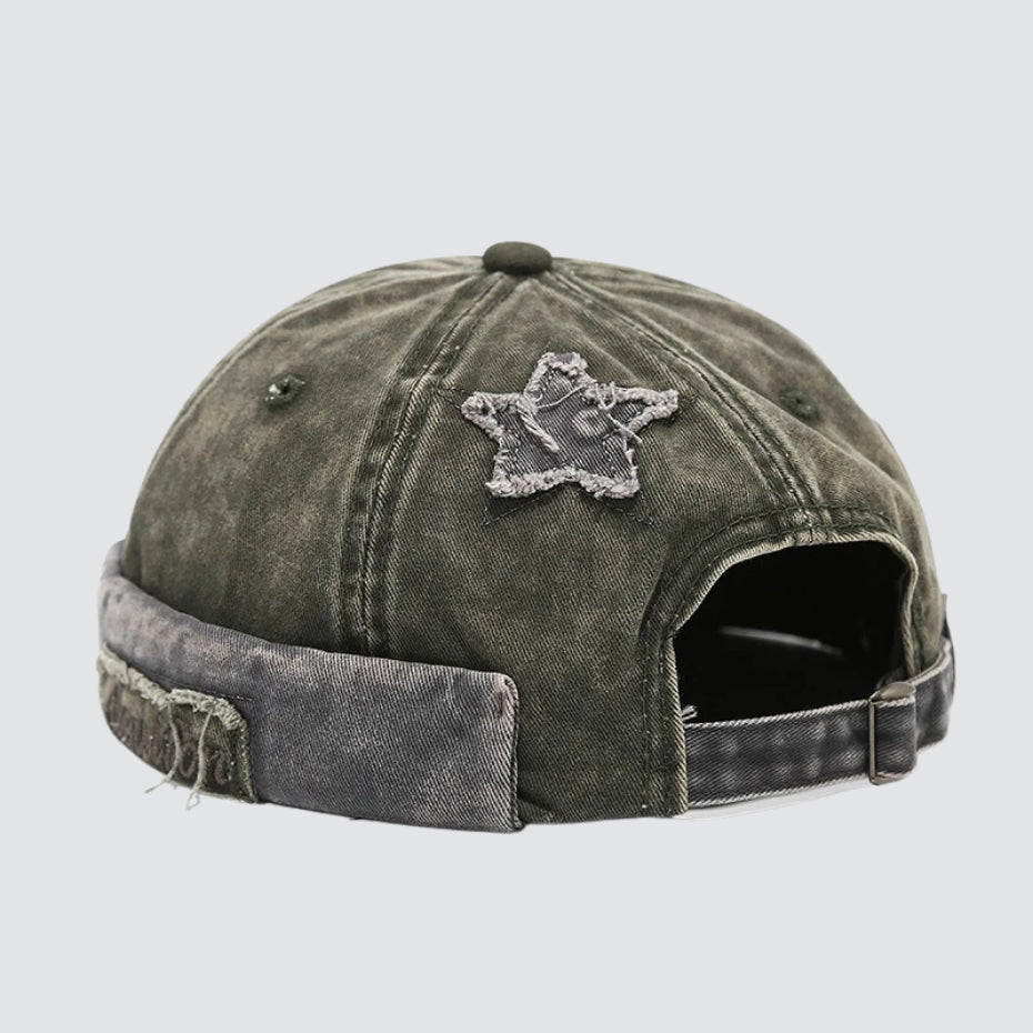Washed Star Cap