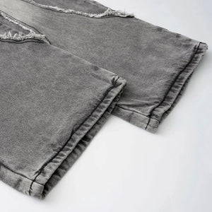 Washed Wide Leg Jeans