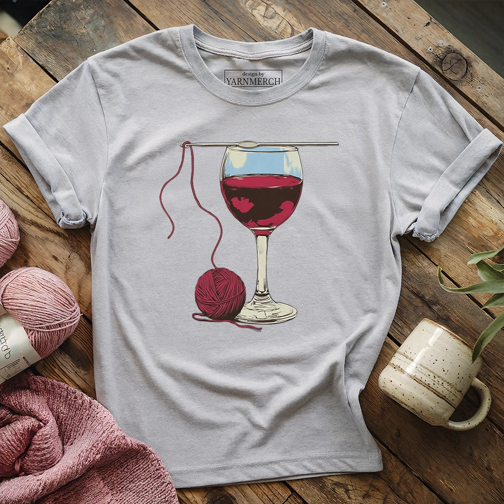 Wine And Yarn T-shirt