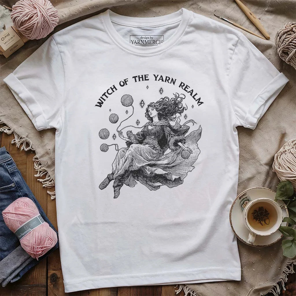 Witch Of The Yarn Realm T-shirt