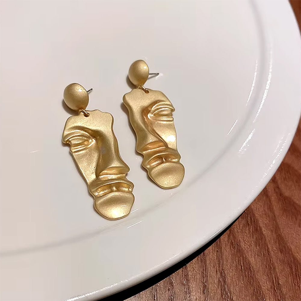Artsy Face Vintage Aesthetic Earrings