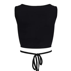 She's a Danger Cutout Crop Top