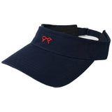 Bow Embroidery Tennis Visor
