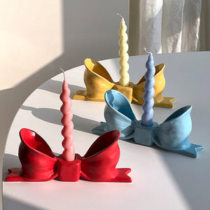 Bow Candle Holder