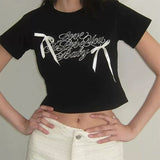 Coquette Bows Crop Top