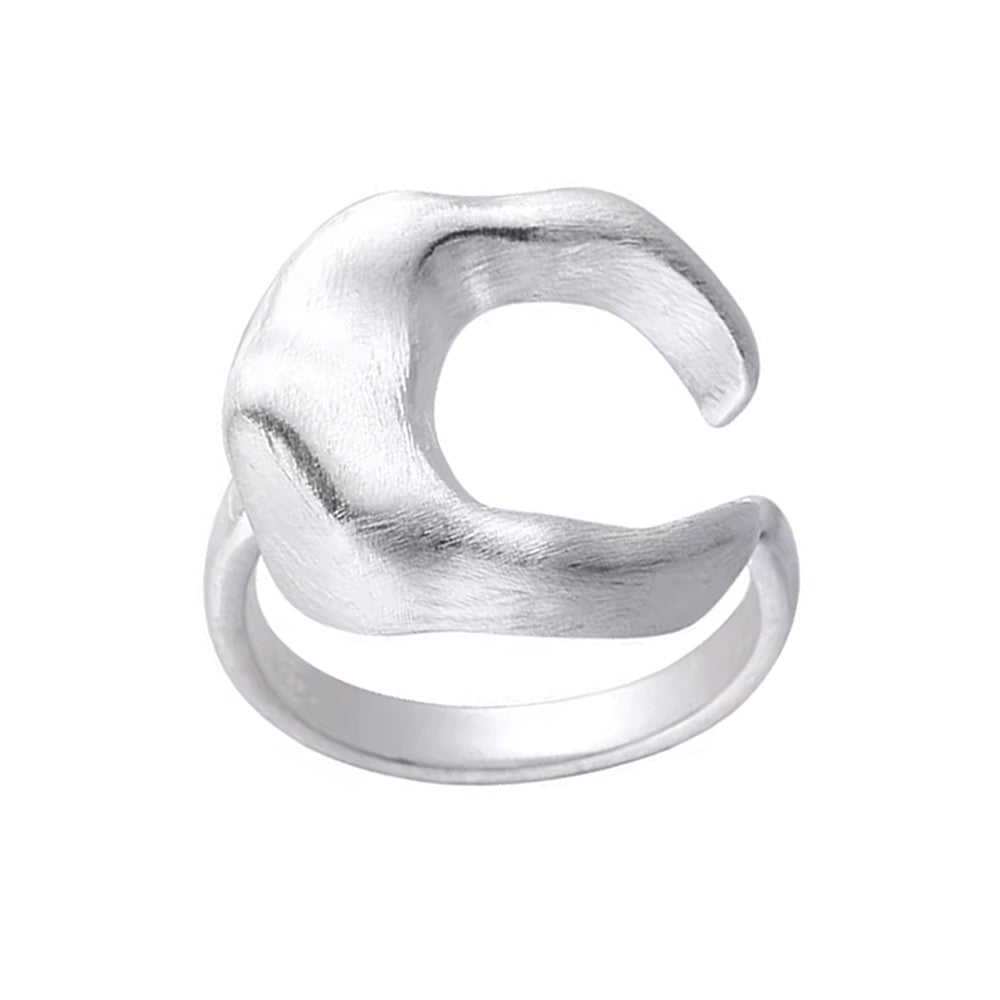 Crescent Chunky Ring