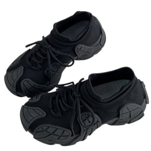 Future World Chunky Sneakers in Black