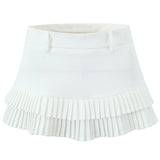 Campus Secrets Double Layer Pleated Skirt