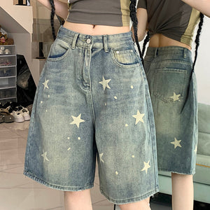 Downtown Girl Star Shorts