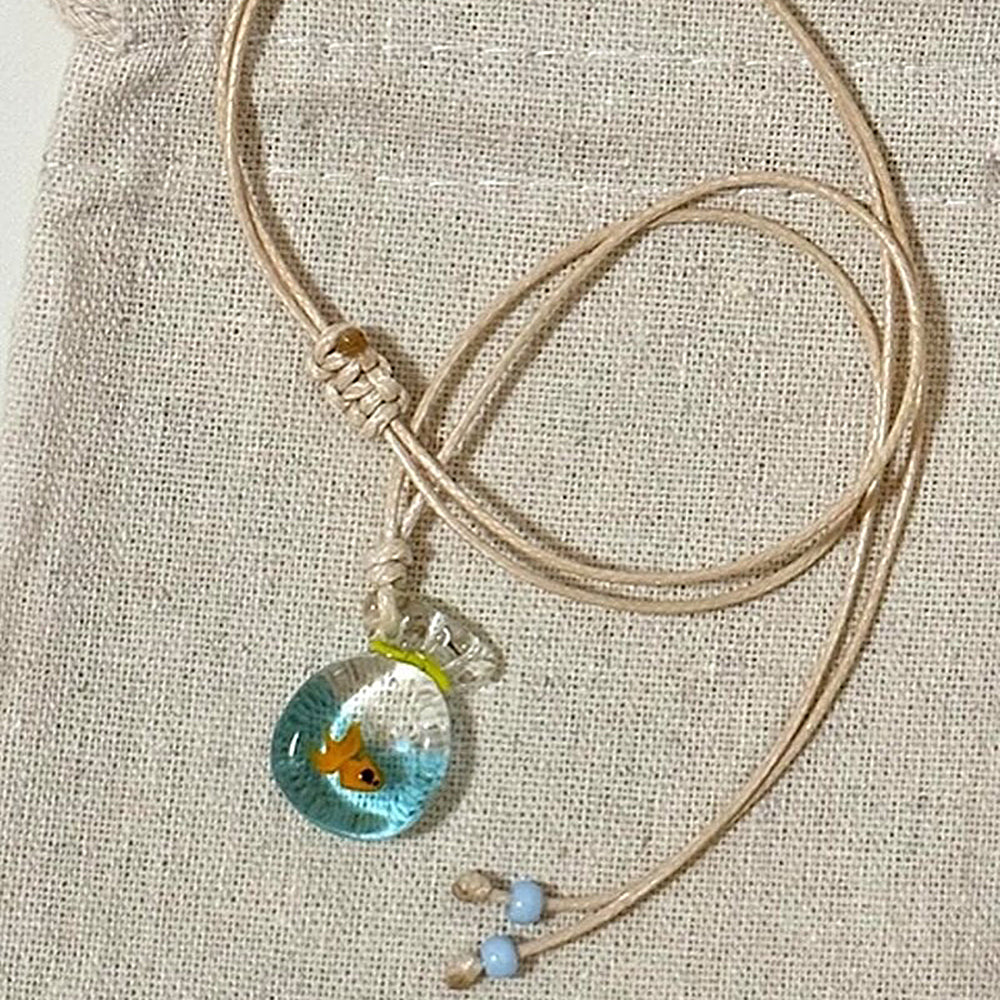 Goldfish Pendant Necklace